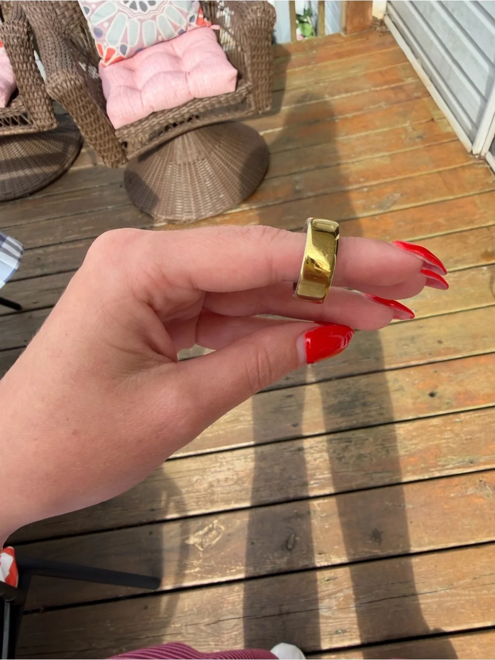 Gold Oura Ring 4